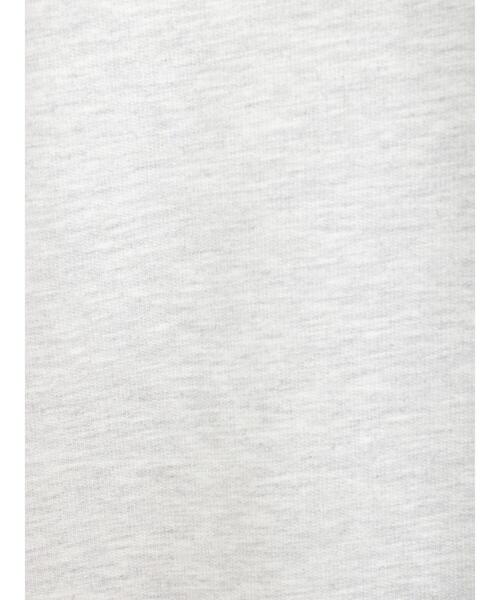 Samansa Mos2（サマンサ モスモス）の「【抗菌防臭】毎日着たい!お気に入りの刺繍T（Tシャツ/カットソー・レディース・グリーン/オフホワイト/グレー/ブルー・F）」の5枚目の写真