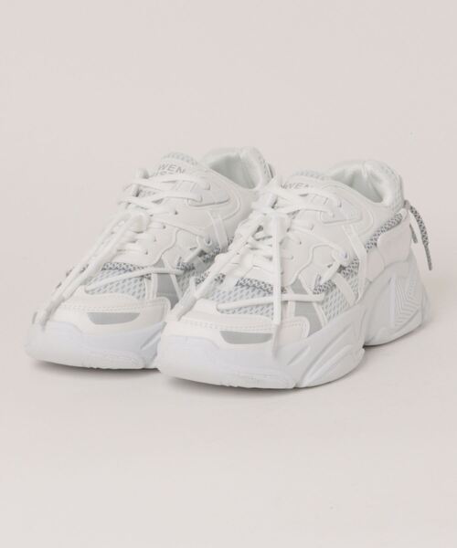 BENDER TOKYO（ベンダートウキョウ）の「コリアン アグリシューズ 厚底 ダッドスニーカー（スニーカー・メンズ・グレー/ブラック/ホワイト・25/26/27）」の6枚目の写真