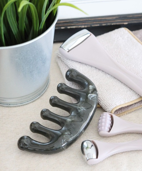 LAKOLE（ラコレ）の「[RELAX]カッサ / 995847（その他ビューティーグッズ・レディース・グレー/チャコール・FREE）」の2枚目の写真