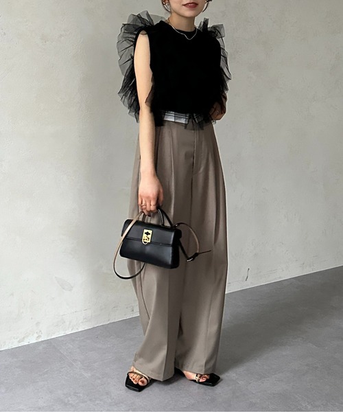 Thevon（ゼボン）の「GOLDラインフラットサンダル（サンダル・レディース・ゴールド/ブラック/クリア・S/M/L）」の5枚目の写真