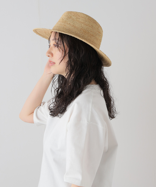 FRAMeWORK(フレームワーク)の「GRILLO/グリーロ 中折れハット(ハット・レディース・ベージュ・FREE)」の12枚目の写真