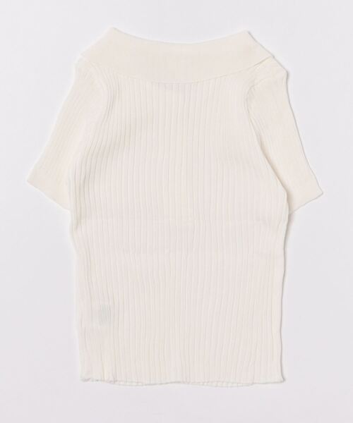 MAISON DE THERESE（メゾン ド テレーズ）の「半袖ポロシャツ（ポロシャツ・レディース・ブラック/グリーン/ホワイト・FREE）」の8枚目の写真