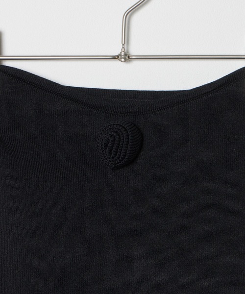 ROOPTOKYO(ループトウキョウ)の「フラワーリブニットビスチェトップス(チューブトップ・レディース・ブラック/グレー/パープル・FREE)」の13枚目の写真