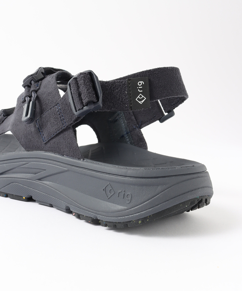 JOURNAL STANDARD(ジャーナルスタンダード)の「RIG / リグ kuruka RG0019(サンダル・メンズ・ネイビー/チャコールグレー・90/80/100)」の6枚目の写真