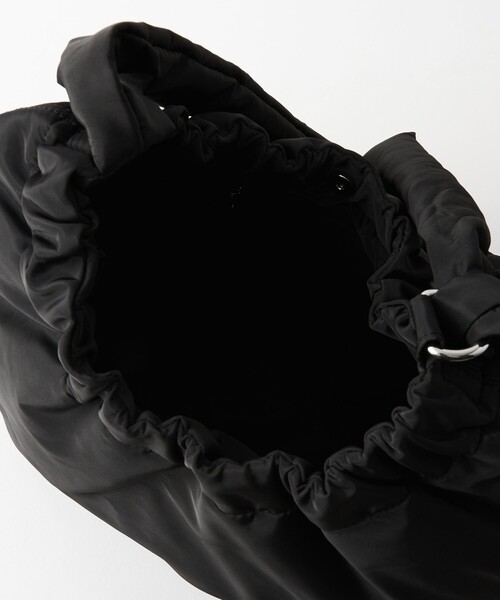 BEAUTY&YOUTH UNITED ARROWS(ビューティーアンドユースユナイテッドアローズ)の「ラウンド タイ ショルダーバッグ(ショルダーバッグ・レディース・ブラック/ライム・FREE)」の21枚目の写真