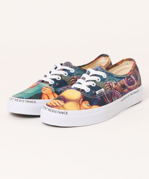 /VANS (ヴァンズ バンズ) x Moca/Authentic オーセンティック スニーカー (Moca) Judy Baca VN409