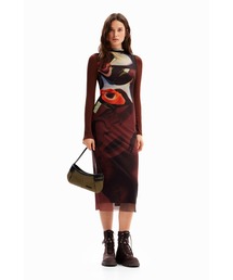 セール】LAS VEGAS ワンピースロングスリーブ（ワンピース）｜Desigual 