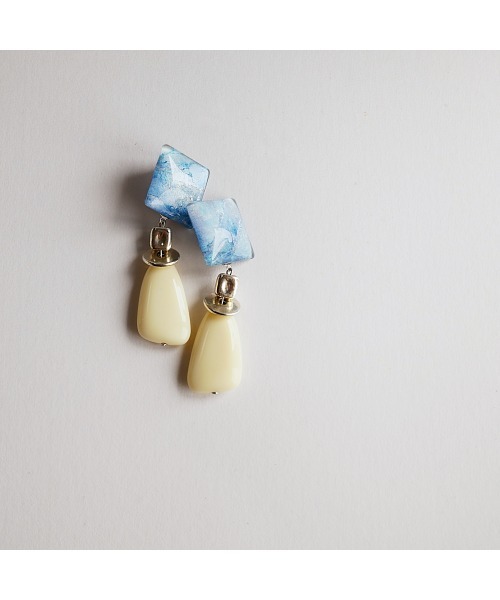 tone(トーン)の「【joesstyle】*Glass Earrings*インクアート×ビーズのイヤリング(MA)(イヤリング・レディース・マルチ・FREE)」の7枚目の写真