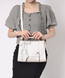 Ober Tashe | リボンチャーム付き3WAYサッチェル(バックパック/リュック)