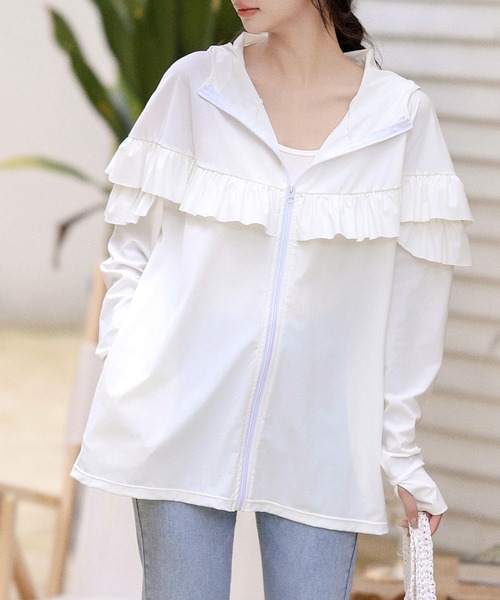 maison de Dolce.  ラッシュガード　長袖　美品 rash guard/tops/white | maison de Dolce.