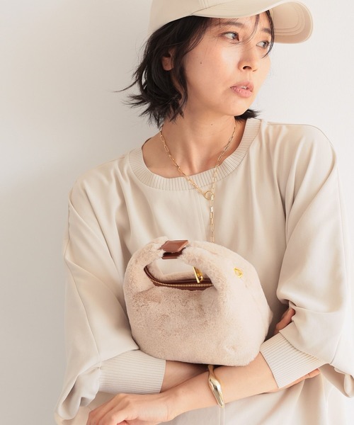 BARNYARDSTORM（バンヤードストーム）の「BARNYARDSTORM / SINBONO / ショルダーBAG（ショルダーバッグ・レディース・ブラック/ホワイト系その他/ブラウン・FREE）」の8枚目の写真