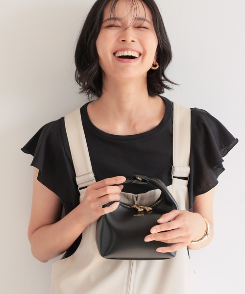 BARNYARDSTORM（バンヤードストーム）の「BARNYARDSTORM / SINBONO / ショルダーBAG（ショルダーバッグ・レディース・ブラック/ホワイト系その他/ブラウン・FREE）」の13枚目の写真