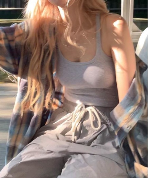 B.I.D.(ビーアイディー)の「《ブルーオンブレチェックシャツ(MA)(シャツ/ブラウス・レディース・ブルー・FREE)」の3枚目の写真