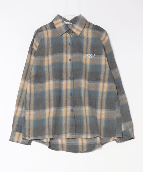 B.I.D.(ビーアイディー)の「《ブルーオンブレチェックシャツ(MA)(シャツ/ブラウス・レディース・ブルー・FREE)」の14枚目の写真