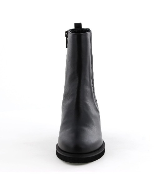 卑弥呼（ヒミコ）の「【Made in Japan】【撥水】サイドゴアストームブーツ/641402（ブーツ・レディース・ブラック/アイボリー・22.5cm/23.0cm/25.0cm/22.0cm/24.5cm/23.5cm/24.0cm）」の7枚目の写真