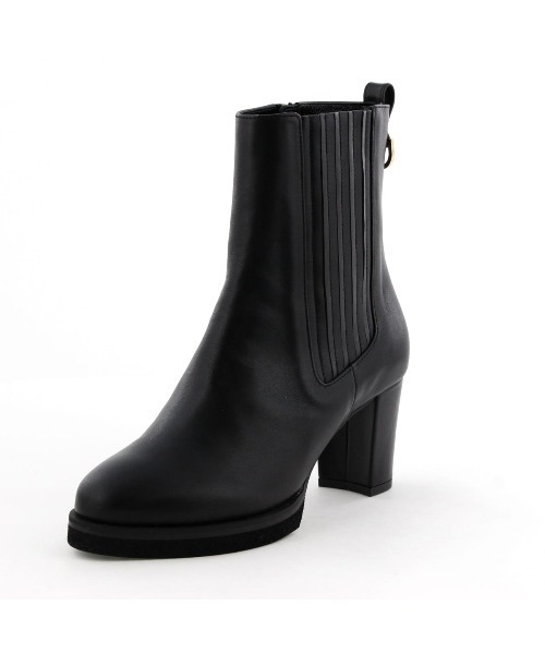 卑弥呼（ヒミコ）の「【Made in Japan】【撥水】サイドゴアストームブーツ/641402（ブーツ・レディース・ブラック/アイボリー・22.5cm/23.0cm/25.0cm/22.0cm/24.5cm/23.5cm/24.0cm）」の8枚目の写真