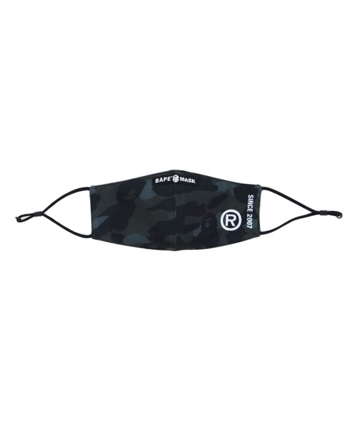 A BATHING APE（アベイシングエイプ）の「COLOR CAMO MASK（マスク・メンズ・ブラック/レッド・FREE）」の2枚目の写真