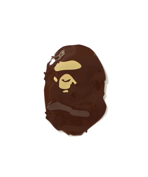 A BATHING APE（アベイシングエイプ）の「COLOR CAMO MASK（マスク・メンズ・ブラック/レッド・FREE）」の3枚目の写真