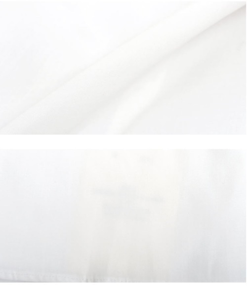 Petitle（プチレ）の「[ 低身長向けサイズ ] ショートニット×ペプラムブラウスセット（ニット/セーター・レディース・オフホワイト/チャコール/ブラック×ホワイト・PM）」の17枚目の写真