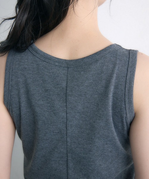 RETRO GIRL（レトロガール）の「カップ付ノースリOP（ワンピース・レディース・ブラック/ライトグレー/ホワイト系その他・FREE）」の6枚目の写真