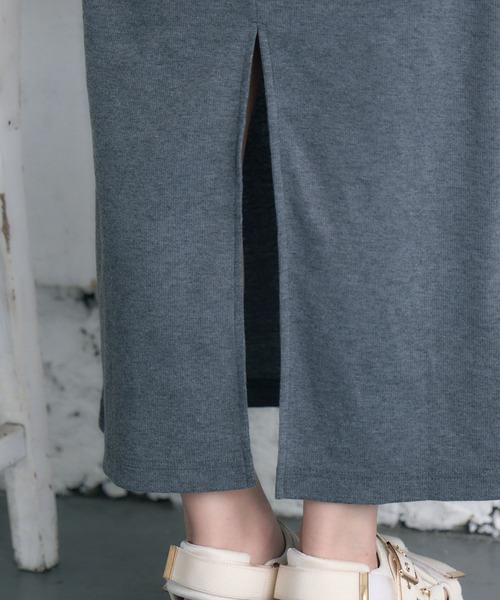 RETRO GIRL（レトロガール）の「カップ付ノースリOP（ワンピース・レディース・ブラック/ライトグレー/ホワイト系その他・FREE）」の4枚目の写真