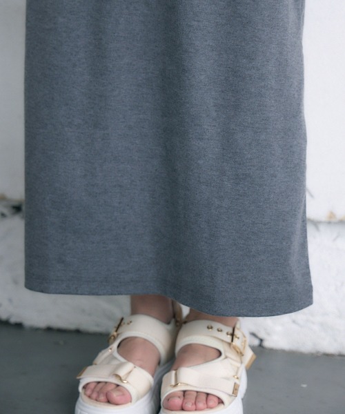 RETRO GIRL（レトロガール）の「カップ付ノースリOP（ワンピース・レディース・ブラック/ライトグレー/ホワイト系その他・FREE）」の5枚目の写真