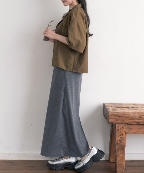 RETRO GIRL（レトロガール）の「カップ付ノースリOP（ワンピース・レディース・ブラック/ライトグレー/ホワイト系その他・FREE）」の15枚目の写真