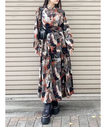 MURUA | マキシパターンワンピース(ワンピース)