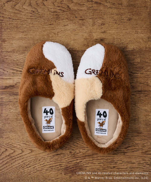BIRTHDAY BAR（バースデイバー）の「【GREMLINS グレムリン】ギズモ　ルームシューズ（ルームシューズ/スリッパ・レディース・ブラウン/ミント・0）」の5枚目の写真