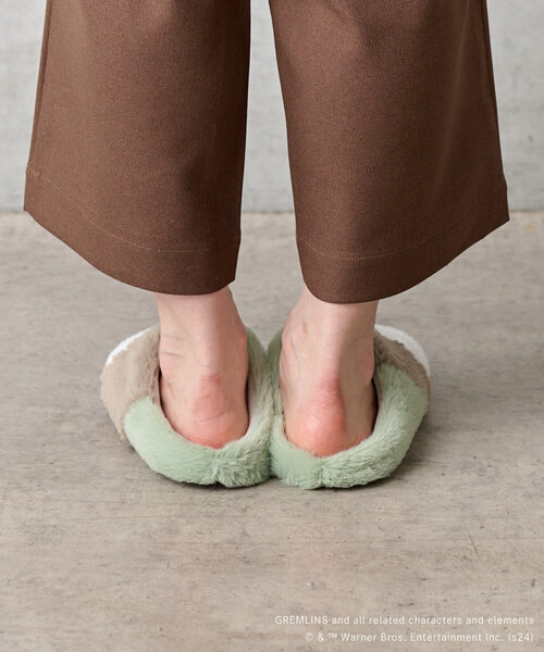 BIRTHDAY BAR（バースデイバー）の「【GREMLINS グレムリン】ギズモ　ルームシューズ（ルームシューズ/スリッパ・レディース・ブラウン/ミント・0）」の14枚目の写真