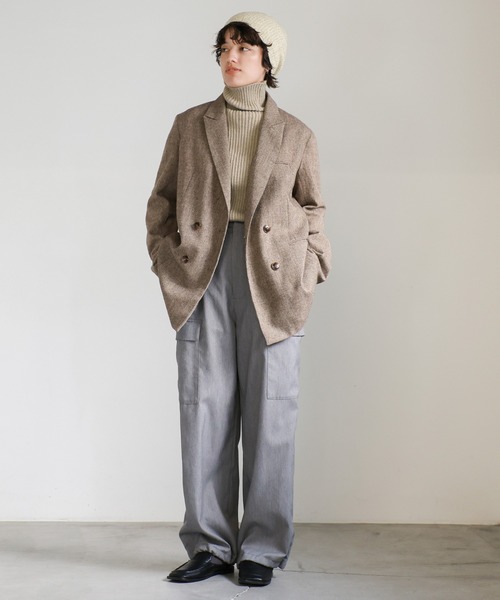 select MOCA(セレクトモカ)の「ラメニットビーニー(ニットキャップ/ビーニー・レディース・シルバー/ブラック/アイボリー・FREE)」の5枚目の写真