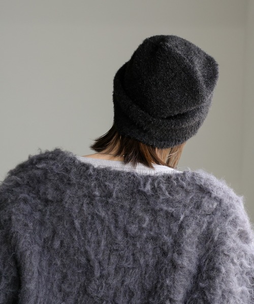 select MOCA(セレクトモカ)の「ラメニットビーニー(ニットキャップ/ビーニー・レディース・シルバー/ブラック/アイボリー・FREE)」の14枚目の写真