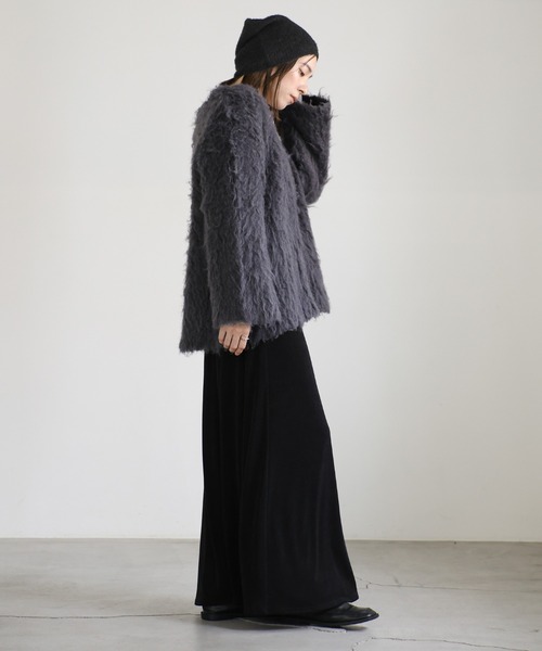 select MOCA(セレクトモカ)の「ラメニットビーニー(ニットキャップ/ビーニー・レディース・シルバー/ブラック/アイボリー・FREE)」の15枚目の写真