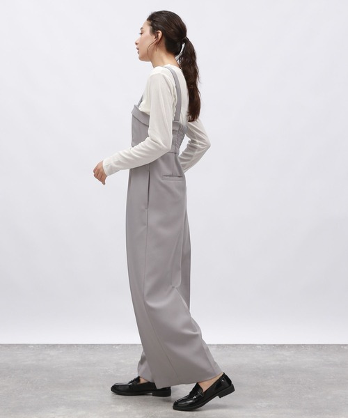 LAKOLE(ラコレ)の「2WAYベアサロペット / 143665(サロペット/オーバーオール・レディース・ブラウン/ブラック/グレー・SMALL/MEDIUM)」の6枚目の写真