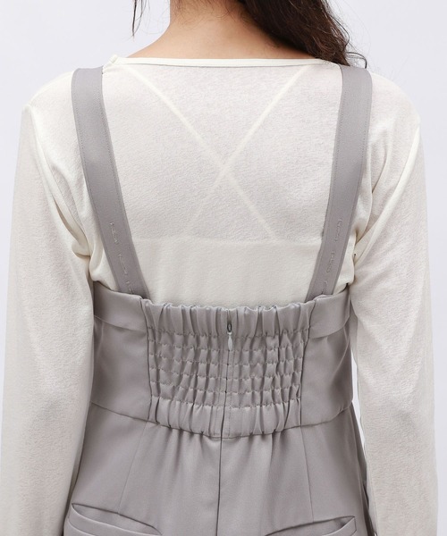 LAKOLE(ラコレ)の「2WAYベアサロペット / 143665(サロペット/オーバーオール・レディース・ブラウン/ブラック/グレー・SMALL/MEDIUM)」の18枚目の写真