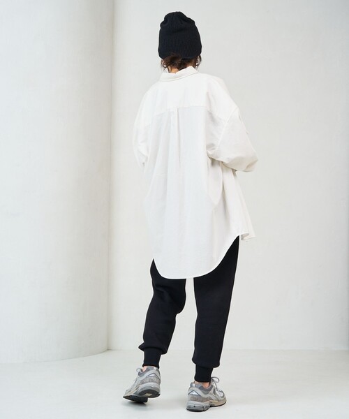 FREAK'S STORE（フリークスストア）の「限定展開　ニット ジョガー イージーパンツ（その他パンツ・レディース・ブラック/ブルー/チャコールグレー/杢グレー/ナチュラル/ネイビー/ライトグレー/レッド・SMALL/MEDIUM）」の18枚目の写真