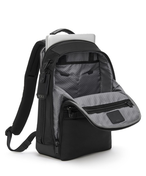 TUMI(トゥミ)の「ALPHA BRAVO 「ダイナミック」バックパック(A4/PC15インチまで対応)(バックパック/リュック・メンズ・チャコールグレー/ブラック・FREE)」の9枚目の写真