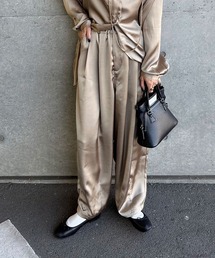 INTERPLAY（インタープレイ）の「【INTERPLAY x AYA】Satin Pants（その他パンツ）」