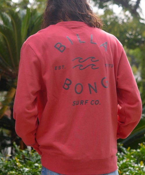 【セール】BILLABONG メンズ ONE TIME トレーナー 【2024年秋冬モデル/ビラボンバックプリントスウェットトレーナー（スウェット）｜BILLABONG（ビラボン）