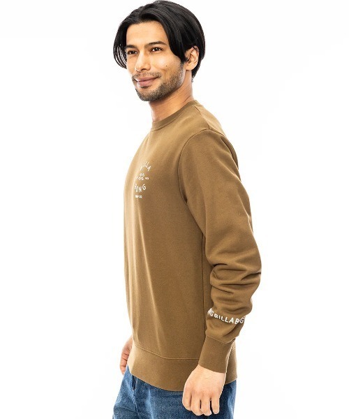 BILLABONG（ビラボン）の「BILLABONG メンズ ONE TIME トレーナー 【2024年秋冬モデル/ビラボンバックプリントスウェットトレーナー（スウェット・メンズ・ブラック/オレンジ系その他/ブラウン/オフホワイト・MEDIUM/LARGE/X-LARGE）」の14枚目の写真
