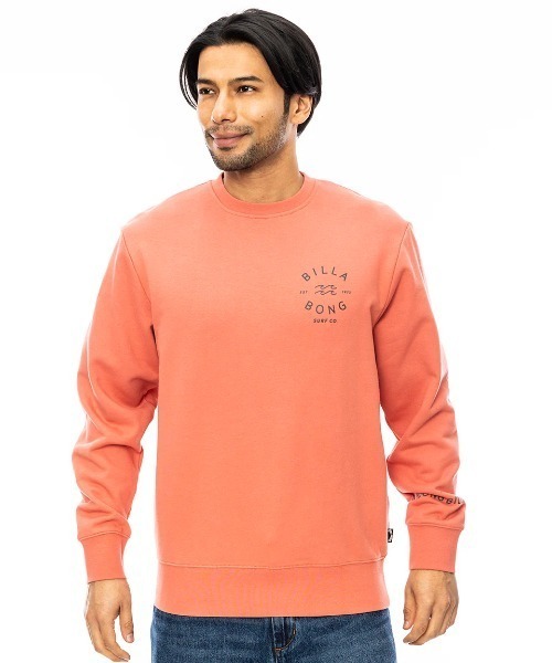 BILLABONG（ビラボン）の「BILLABONG メンズ ONE TIME トレーナー 【2024年秋冬モデル/ビラボンバックプリントスウェットトレーナー（スウェット・メンズ・ブラック/オレンジ系その他/ブラウン/オフホワイト・MEDIUM/LARGE/X-LARGE）」の15枚目の写真