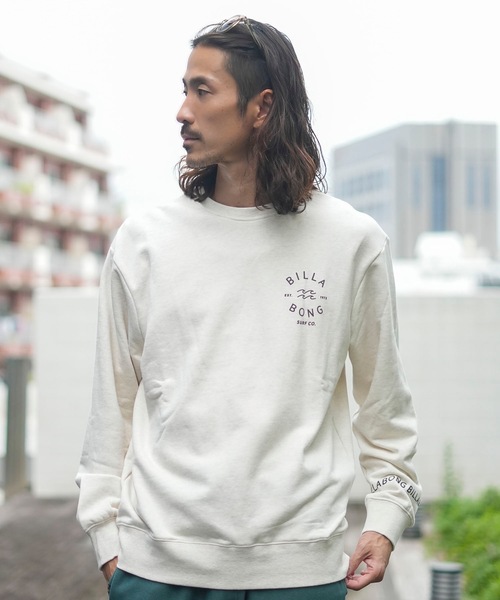 BILLABONG（ビラボン）の「BILLABONG メンズ ONE TIME トレーナー 【2024年秋冬モデル/ビラボンバックプリントスウェットトレーナー（スウェット・メンズ・ブラック/オレンジ系その他/ブラウン/オフホワイト・MEDIUM/LARGE/X-LARGE）」の20枚目の写真
