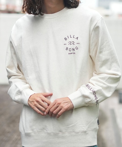 BILLABONG（ビラボン）の「BILLABONG メンズ ONE TIME トレーナー 【2024年秋冬モデル/ビラボンバックプリントスウェットトレーナー（スウェット・メンズ・ブラック/オレンジ系その他/ブラウン/オフホワイト・MEDIUM/LARGE/X-LARGE）」の21枚目の写真
