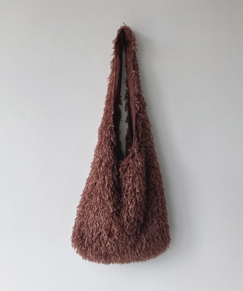 AS KNOW AS plus(アズノゥアズプラス)の「◇ムックショルダートートバッグ(ショルダーバッグ・レディース・ブラウン/パープル/グレー/ブラック・FREE)」の17枚目の写真