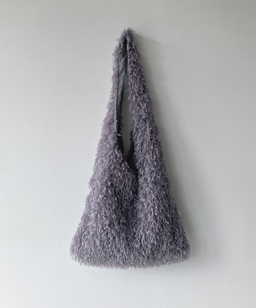 AS KNOW AS plus(アズノゥアズプラス)の「◇ムックショルダートートバッグ(ショルダーバッグ・レディース・ブラウン/パープル/グレー/ブラック・FREE)」の20枚目の写真