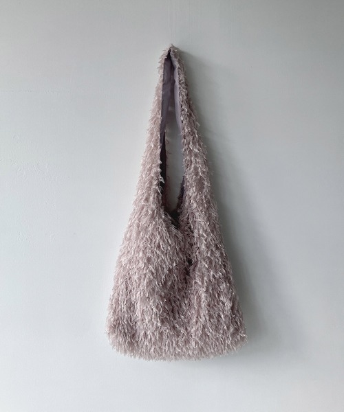 AS KNOW AS plus(アズノゥアズプラス)の「◇ムックショルダートートバッグ(ショルダーバッグ・レディース・ブラウン/パープル/グレー/ブラック・FREE)」の21枚目の写真