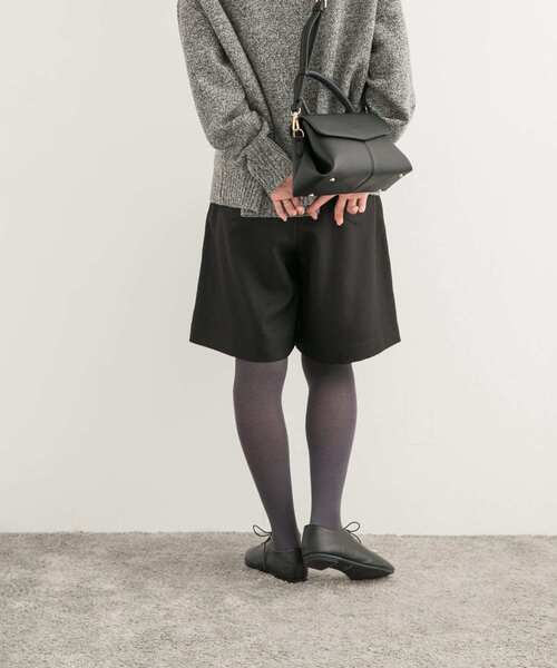 URBAN RESEARCH DOORS(アーバンリサーチドアーズ)の「グルカハーフパンツ(その他パンツ・レディース・ブラック/ベージュ・MEDIUM)」の6枚目の写真