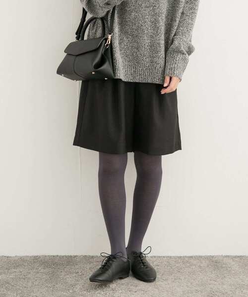 URBAN RESEARCH DOORS(アーバンリサーチドアーズ)の「グルカハーフパンツ(その他パンツ・レディース・ブラック/ベージュ・MEDIUM)」の7枚目の写真