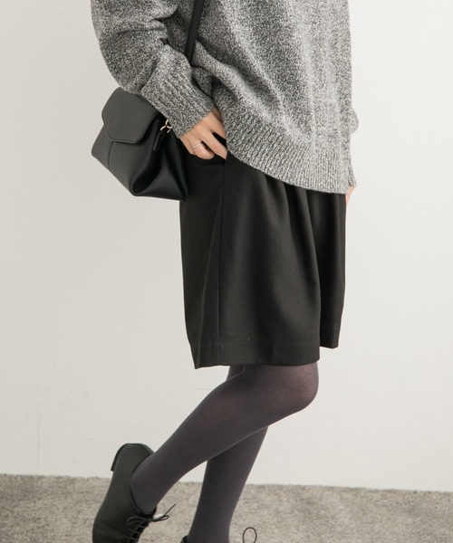 URBAN RESEARCH DOORS(アーバンリサーチドアーズ)の「グルカハーフパンツ(その他パンツ・レディース・ブラック/ベージュ・MEDIUM)」の10枚目の写真