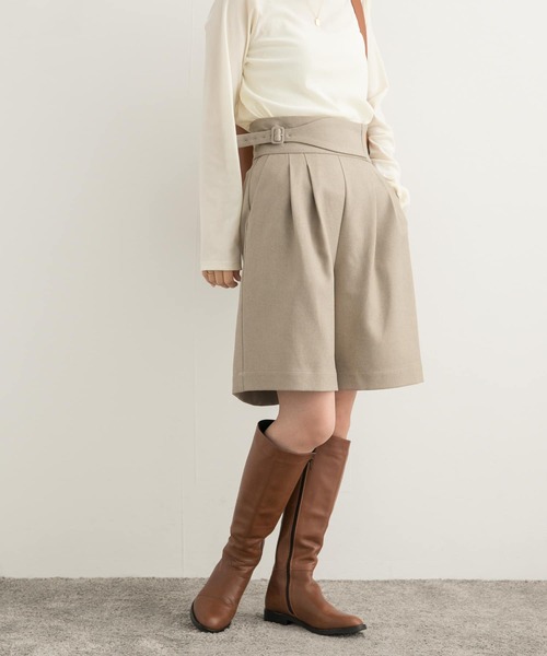 URBAN RESEARCH DOORS(アーバンリサーチドアーズ)の「グルカハーフパンツ(その他パンツ・レディース・ブラック/ベージュ・MEDIUM)」の19枚目の写真